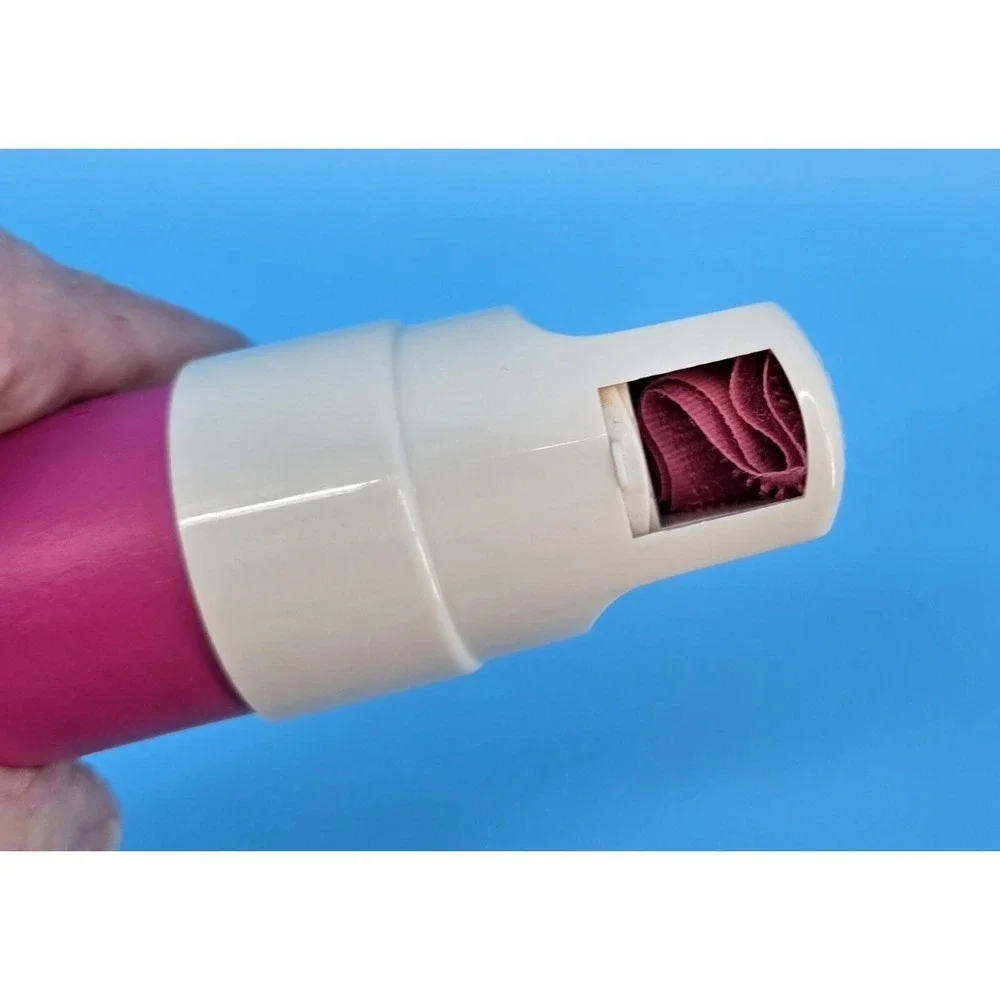 Vtg Conair Body Vibes Flexible‎ Vibrating Massager Pink Foam Battery 80s Works